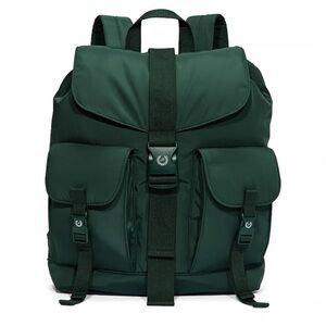 PINK NYLON CARGO BACKPACK